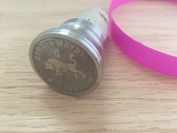 Stainless, Custom Engraved Astrology Wine Stoppers - Image 3