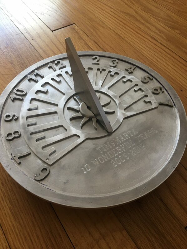 Aluminium Sundial - Image 2
